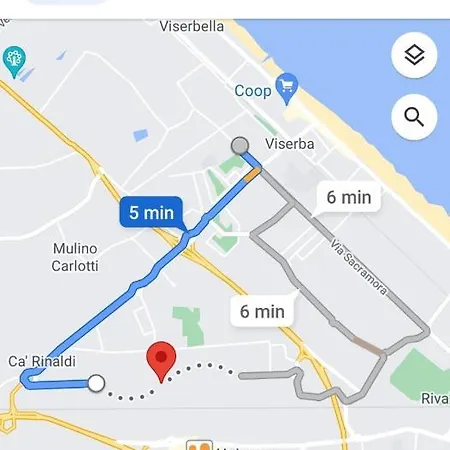 Residenza Gatto Silvestro A 2 Minuti Dal Mare E Dalla Fiera דירה *